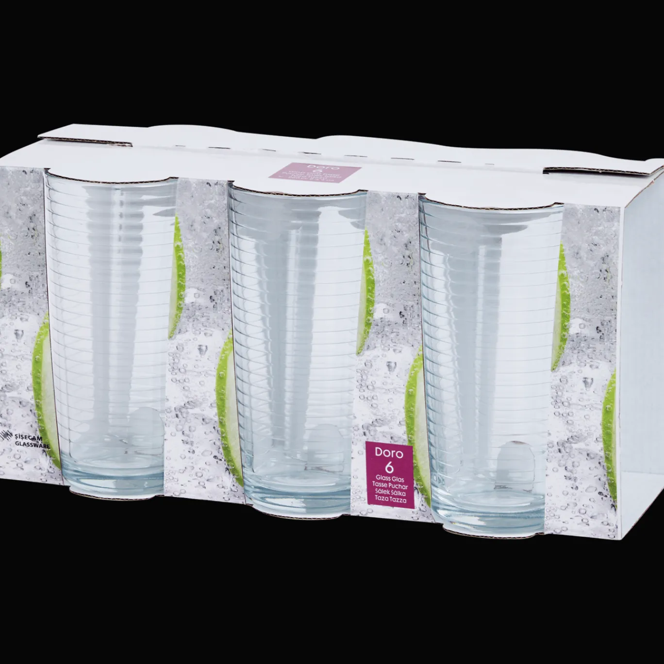 Action Glazen^Pasabahce longdrinkglazen Doro