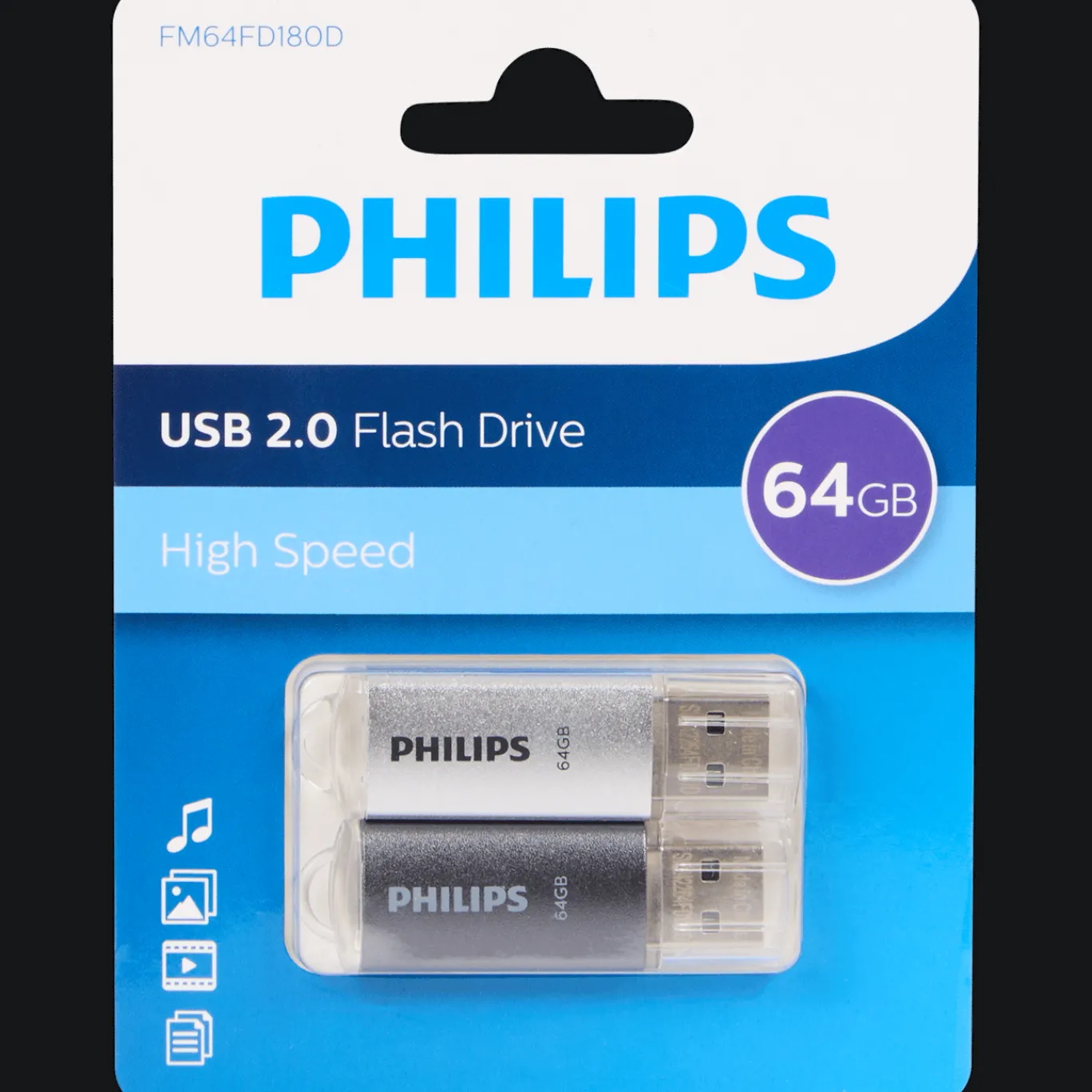 Philips Geheugenkaarten^USB-sticks