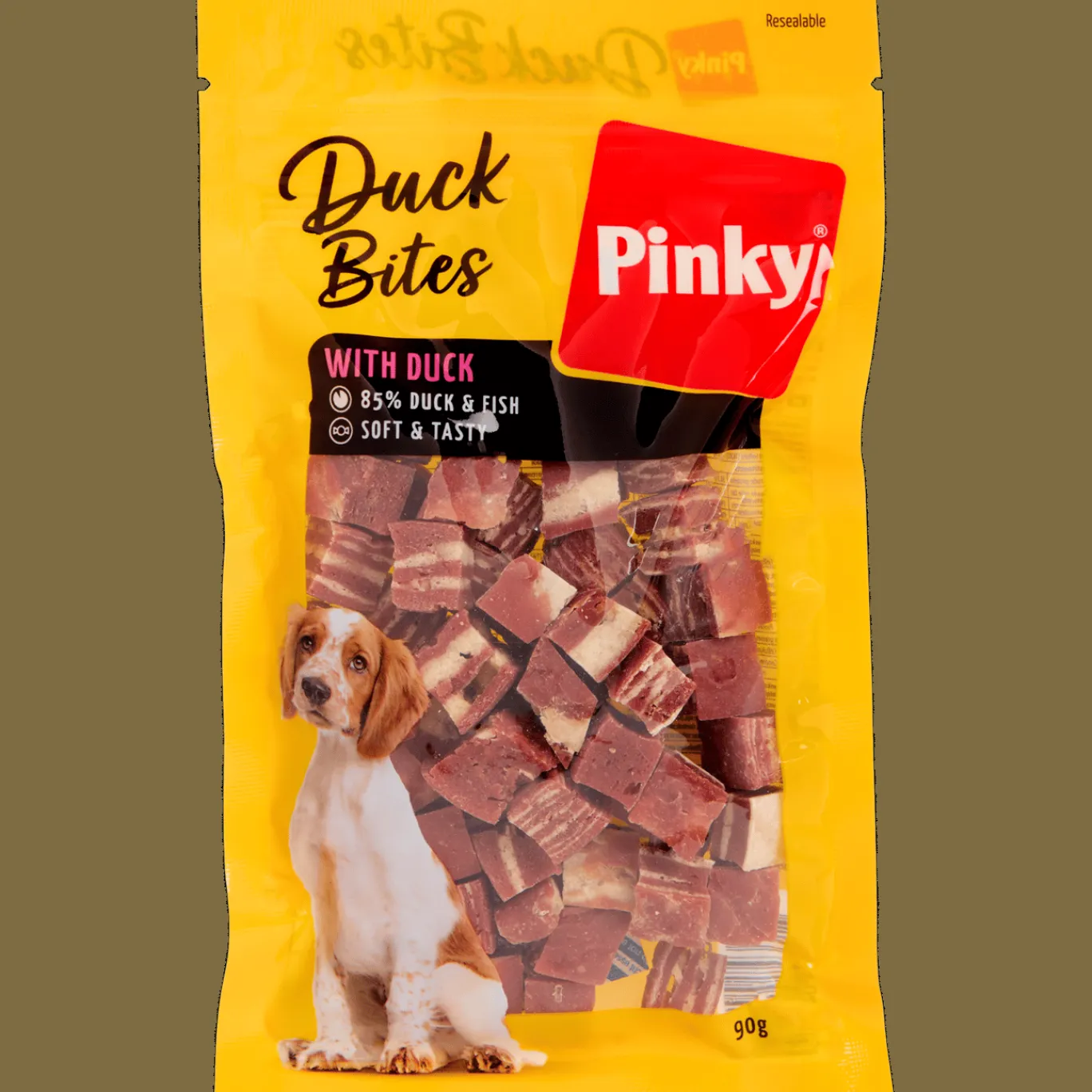 Action Dierenvoeding^Pinky Duck Bites hondensnacks