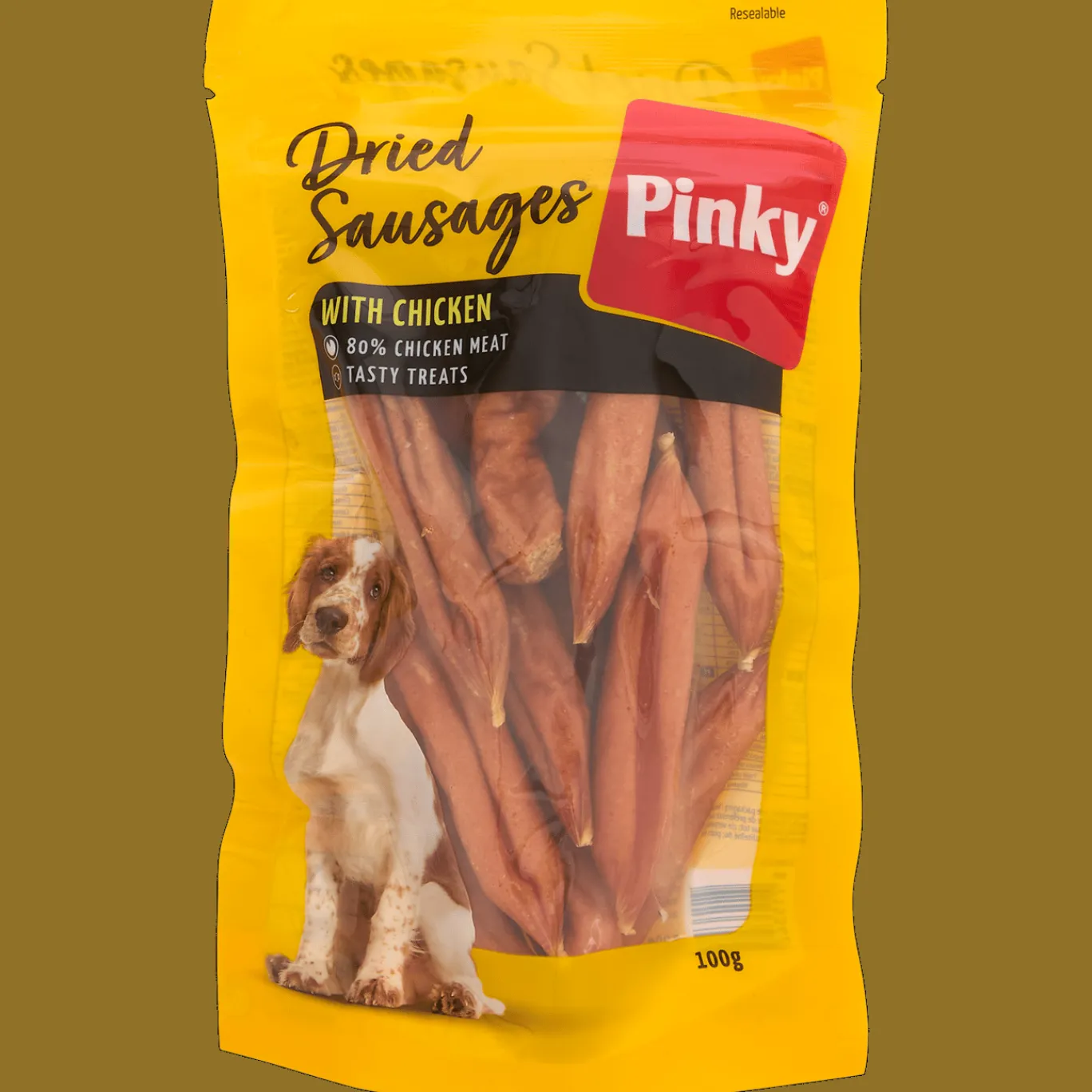 Action Dierenvoeding^Pinky gedroogde worstjes