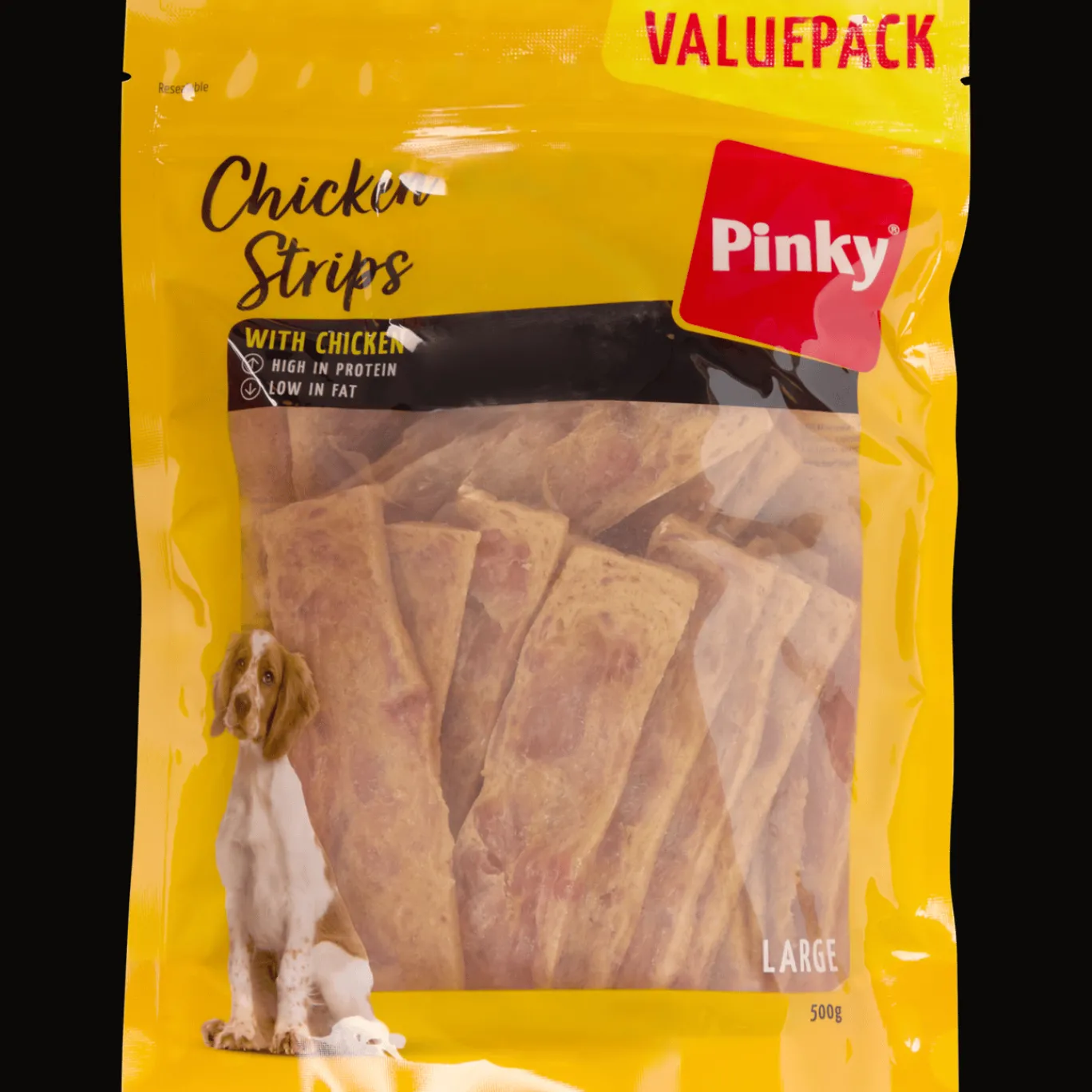 Action Dierenvoeding^Pinky hondensnacks Chicken Strips