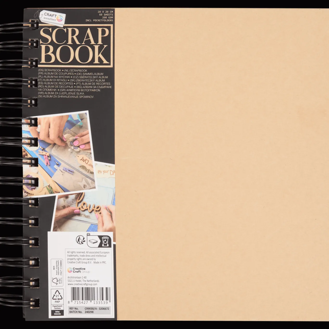 Action Kleuren & Tekenen^Plakboek met ringband