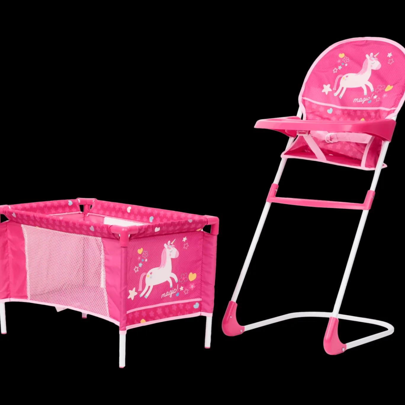 Action Knuffels & Poppen^Poppenstoel en -bed