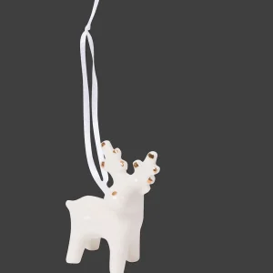 Action Seizoensdecoratie^Porseleinen kersthanger