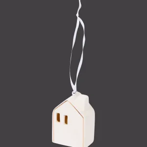 Action Seizoensdecoratie^Porseleinen kersthanger