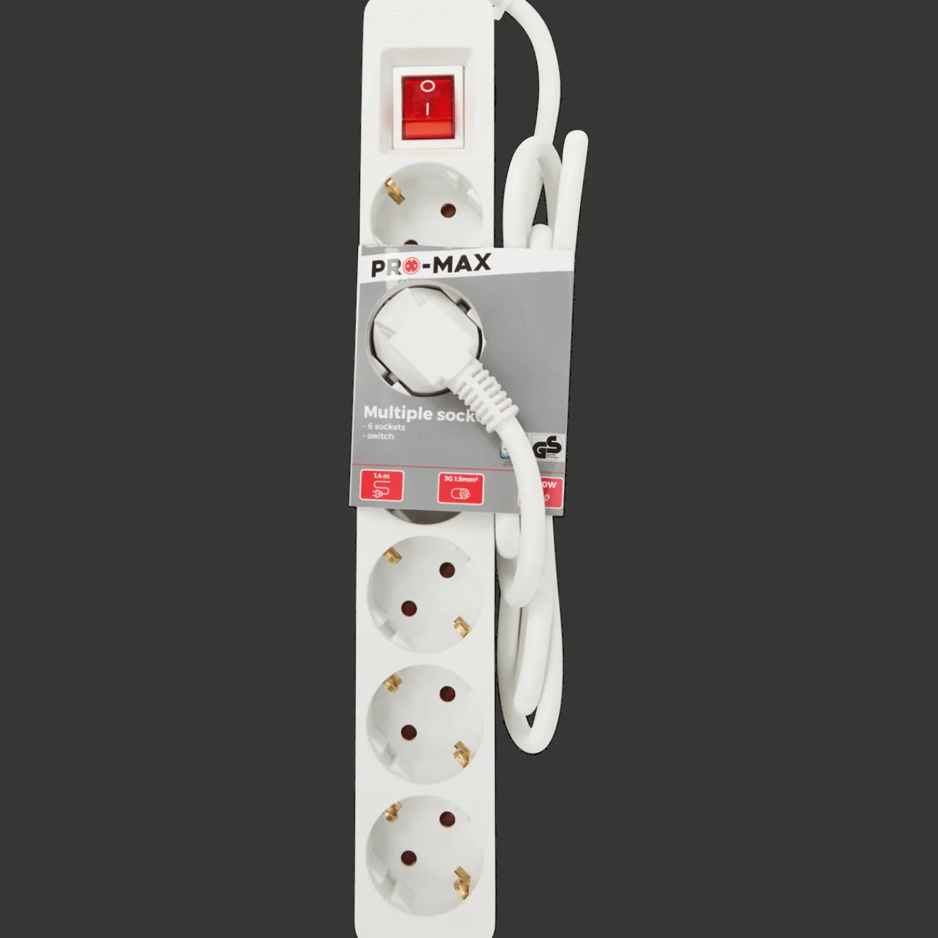 Pro-max Verlengsnoeren^stekkerdoos