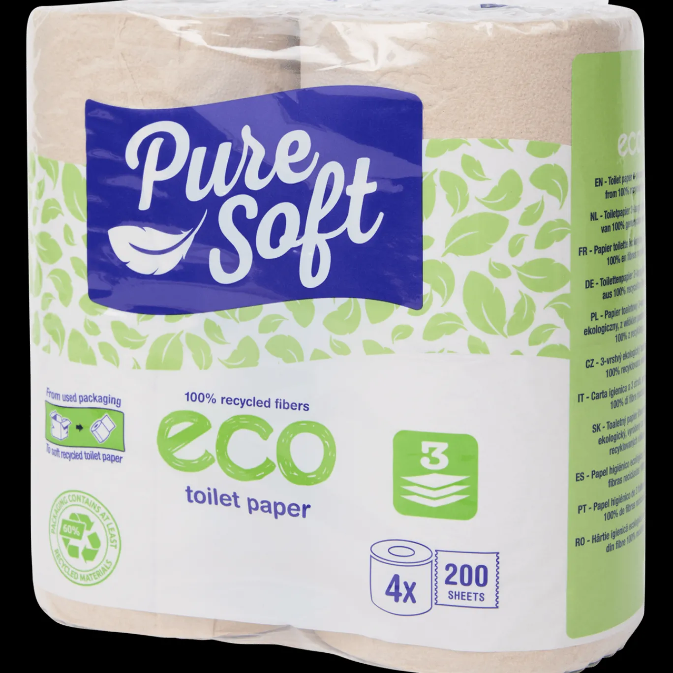 Pure Soft Toilet- & Keukenpapier^eco toiletpapier