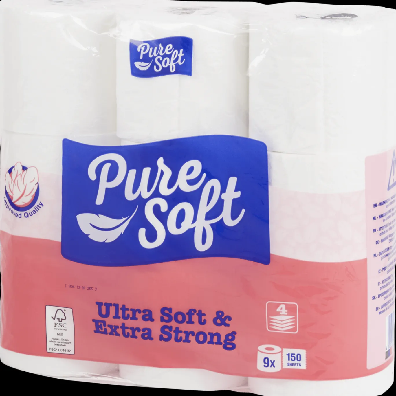 Pure Soft Toilet- & Keukenpapier^toiletpapier Ultra Soft & Extra Strong