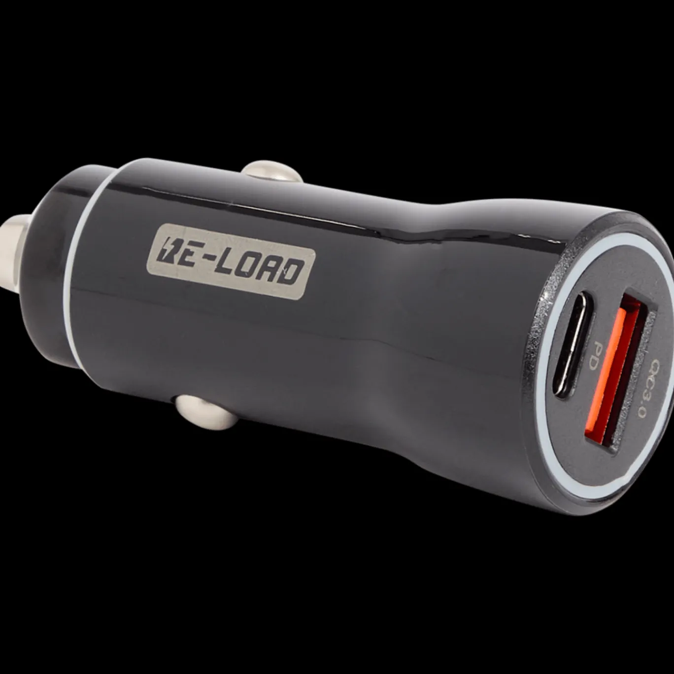 Re-load Powerbanks & Opladers^USB dual auto-snellader