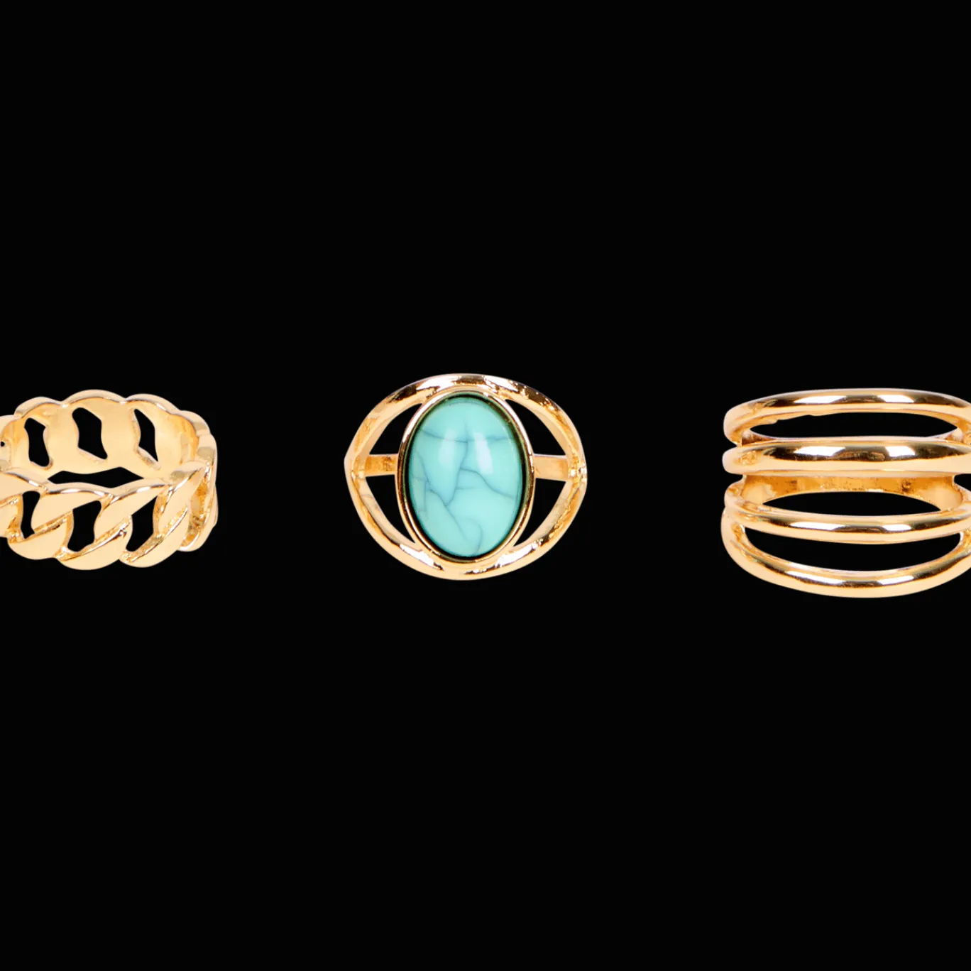 Action Horloges & Sieraden^Ringenset