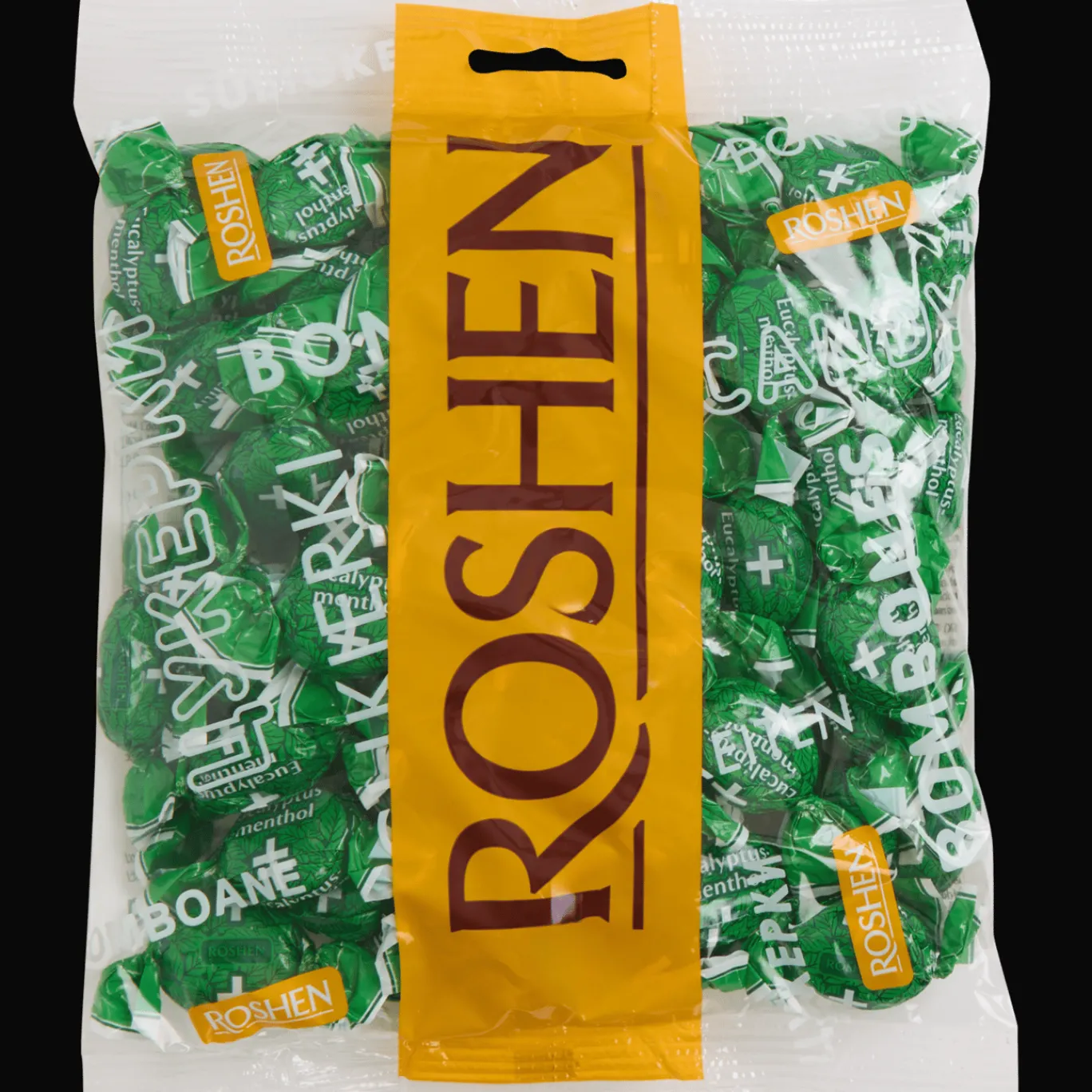 Action Drop & Snoep^Roshen keelpastilles Menthol-Eucalyptus