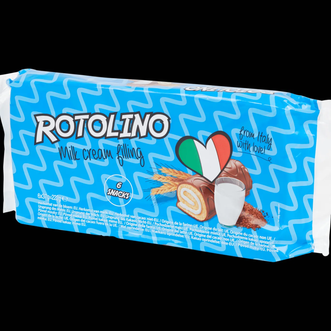 Action Koek & Bakproducten^Rotolino met melkcrèmevulling