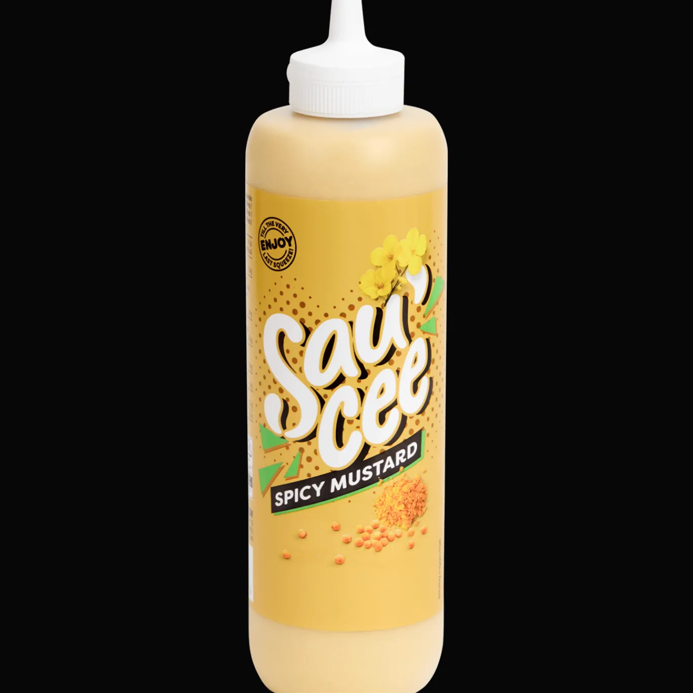 Sau'cee Voeding^pittige mosterd