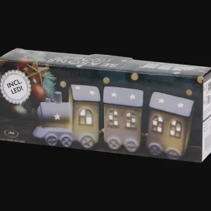 Action Seizoensdecoratie^Seasons & Style kersttrein met ledverlichting