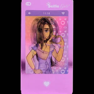 Action Knutselen^Selfie Girls smartphone notitieblokje