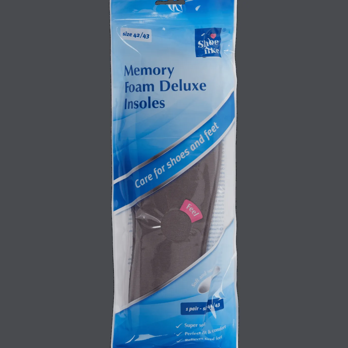 Action Schoenen^Shoe like memory foam inlegzolen