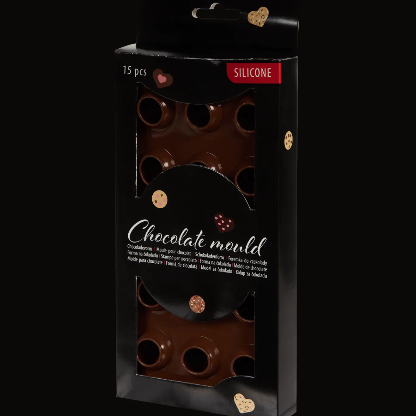siliconen_chocoladevorm_4.webp Action Keukengerei^Siliconen chocoladevorm