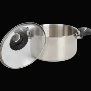 Sola Pannen^kookpan met glazen deksel