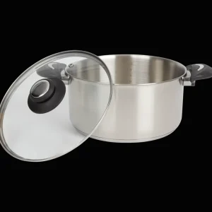 Sola Pannen^kookpan met glazen deksel