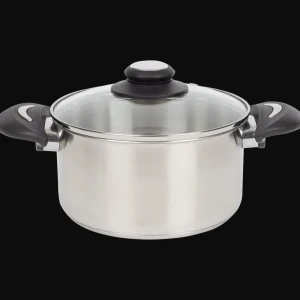 Sola Pannen^kookpan met glazen deksel