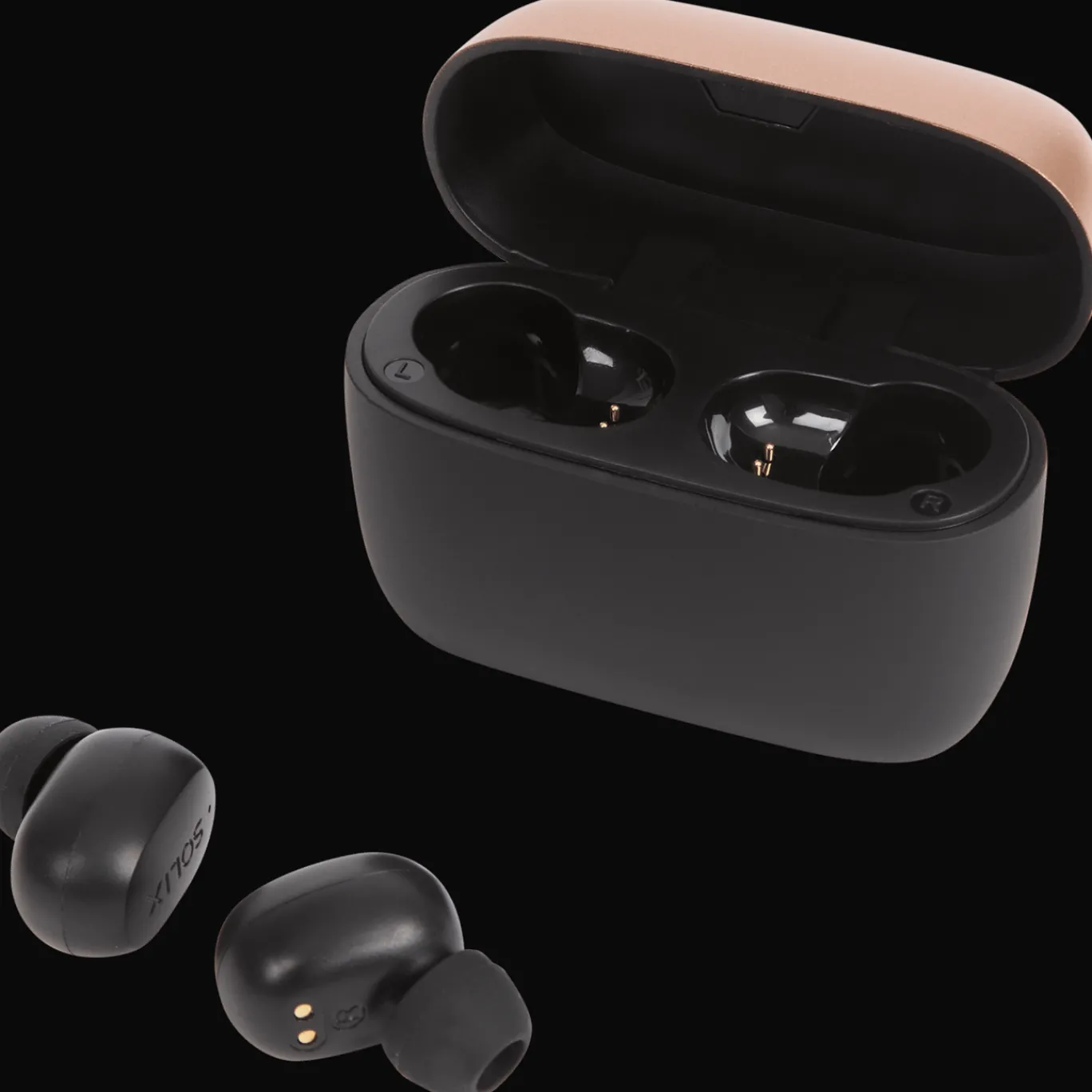 Action Koptelefoons^Solix draadloze oordopjes