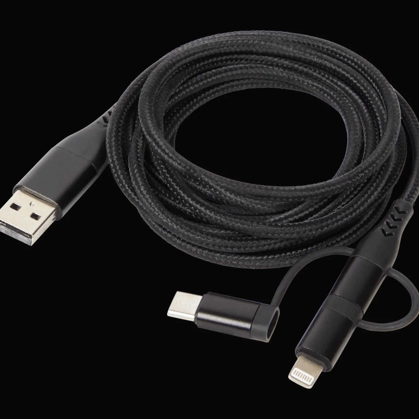 Action Kabels & Splitters^Sologic 3-in-1 laad- en datakabel