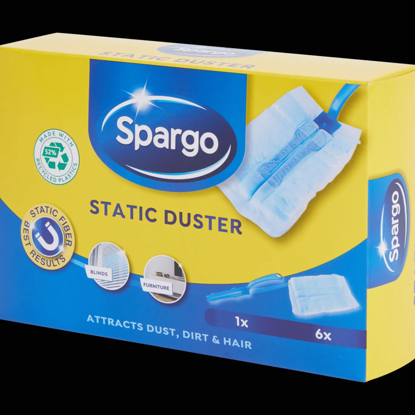 Spargo Schoonmaakartikelen^houder voor statische stofdoek