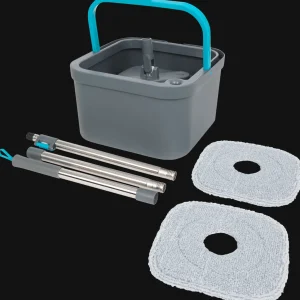 Spargo Schoonmaakartikelen^spinmop en emmer