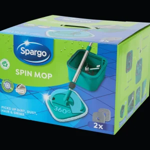 Spargo Schoonmaakartikelen^spinmop en emmer