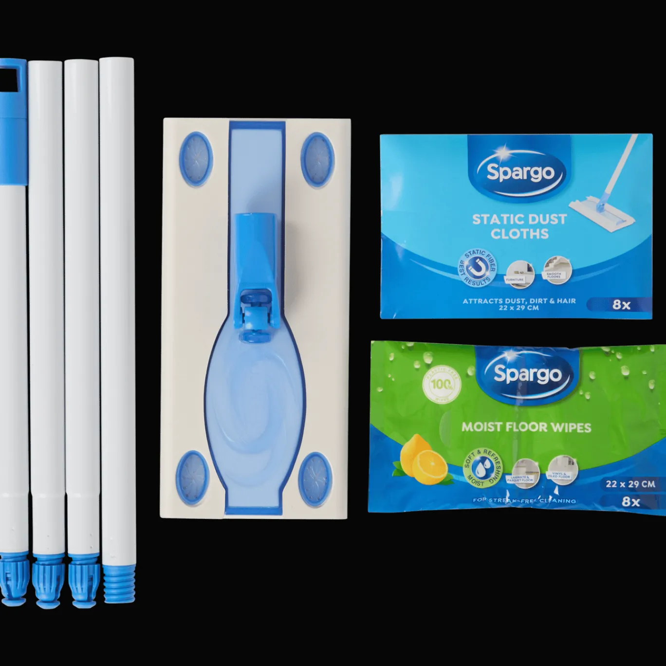Spargo Schoonmaakartikelen^stofwisserset