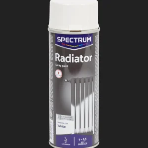 Spectrum Verf^hoogglans radiator spuitverf wit