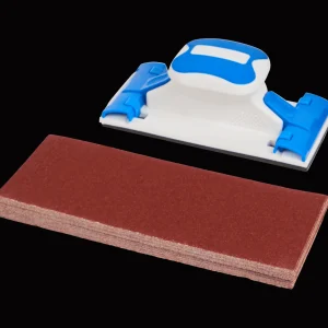 Spectrum Gereedschap^schuurblok met schuurvellen