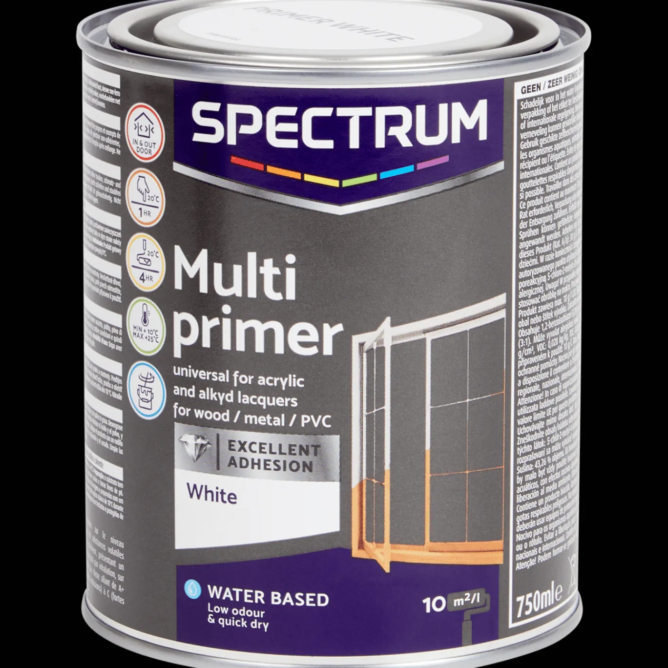 Spectrum Verf^sneldrogende multiprimer Wit