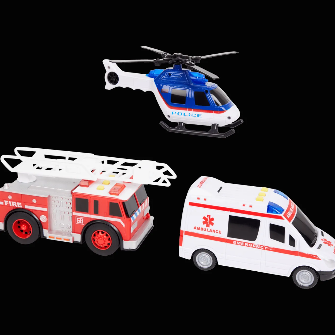 Action Babyspeelgoed^Speelgoed hulpdienstvoertuigen