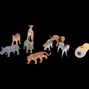 Action Spellen^Speelgoeddieren met projectorzaklamp