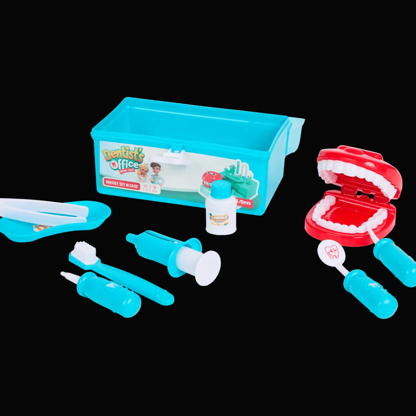 Action Speelfiguren & -Sets^Speelgoed-tandartskoffer