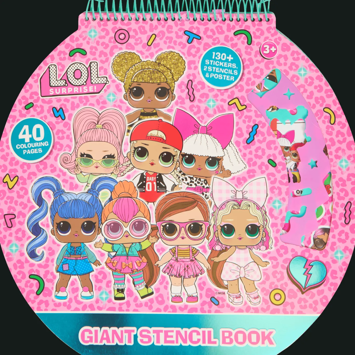 stencilkleurboek_3.webp Action Kleuren & Tekenen^Stencil-kleurboek