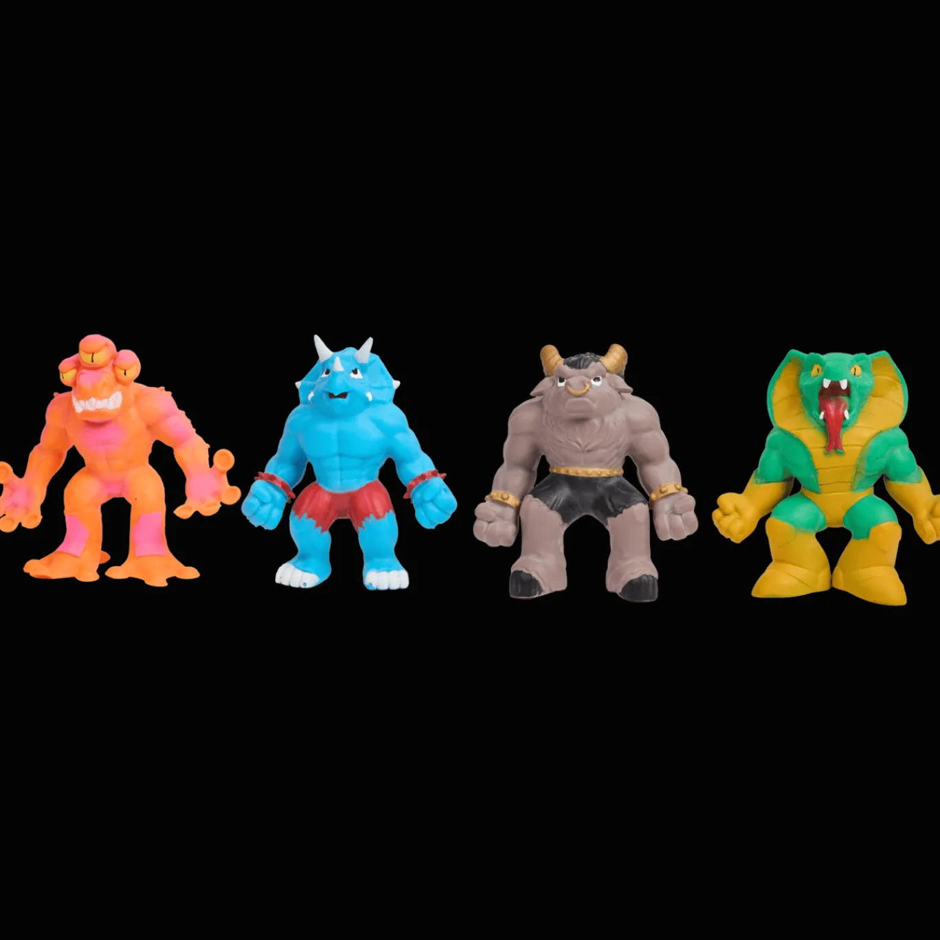 Action Knuffels & Poppen^Stretch Squad uitrekbare figuren