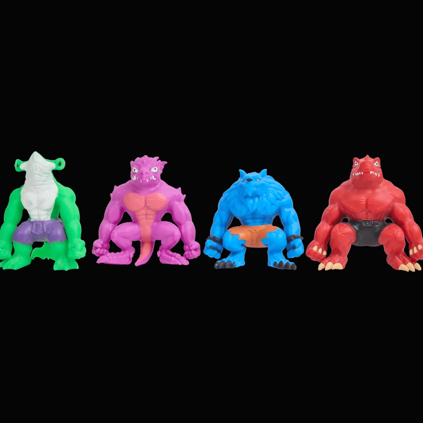 Action Knuffels & Poppen^Stretch Squad uitrekbare figuren