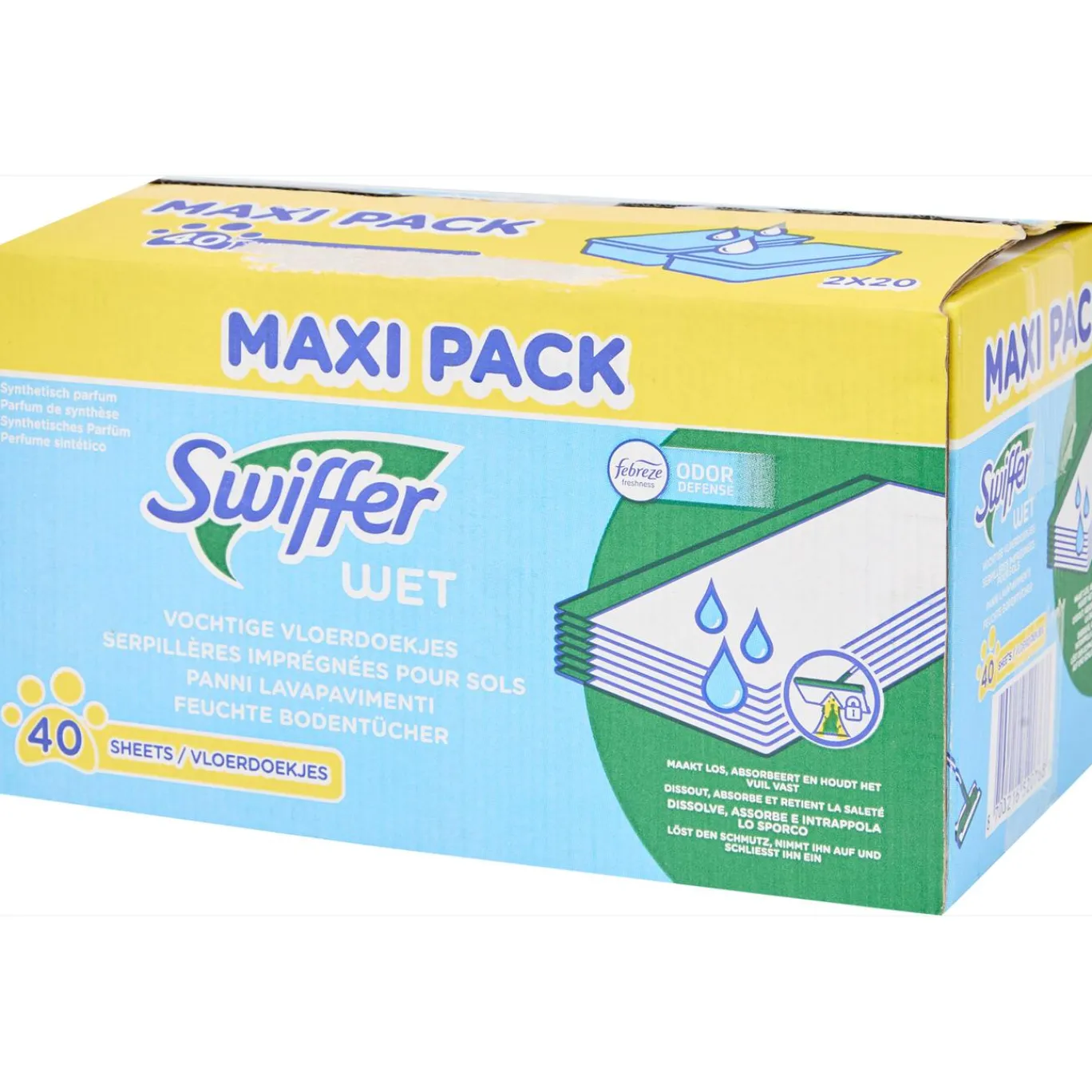 Swiffer Schoonmaakartikelen^Wet vochtige vloerdoekjes