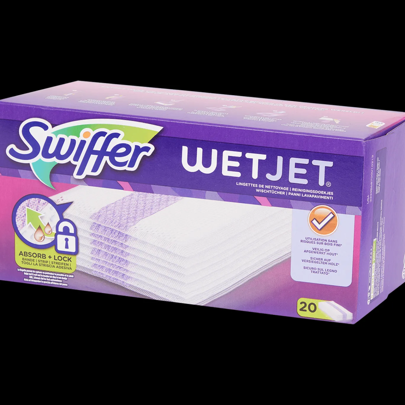 Swiffer Schoonmaakartikelen^WetJet reinigingsdoekjes navulling