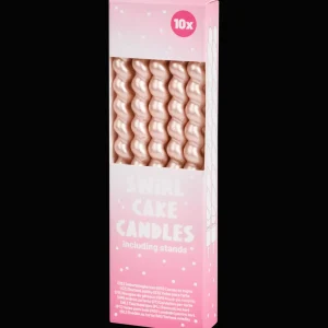 Action Feestartikelen^Swirl taartkaarsjes