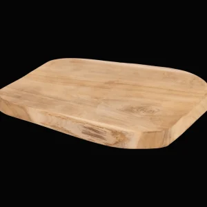 Action Woonaccessoires | Kaarsenhouders^Teakhouten plateau