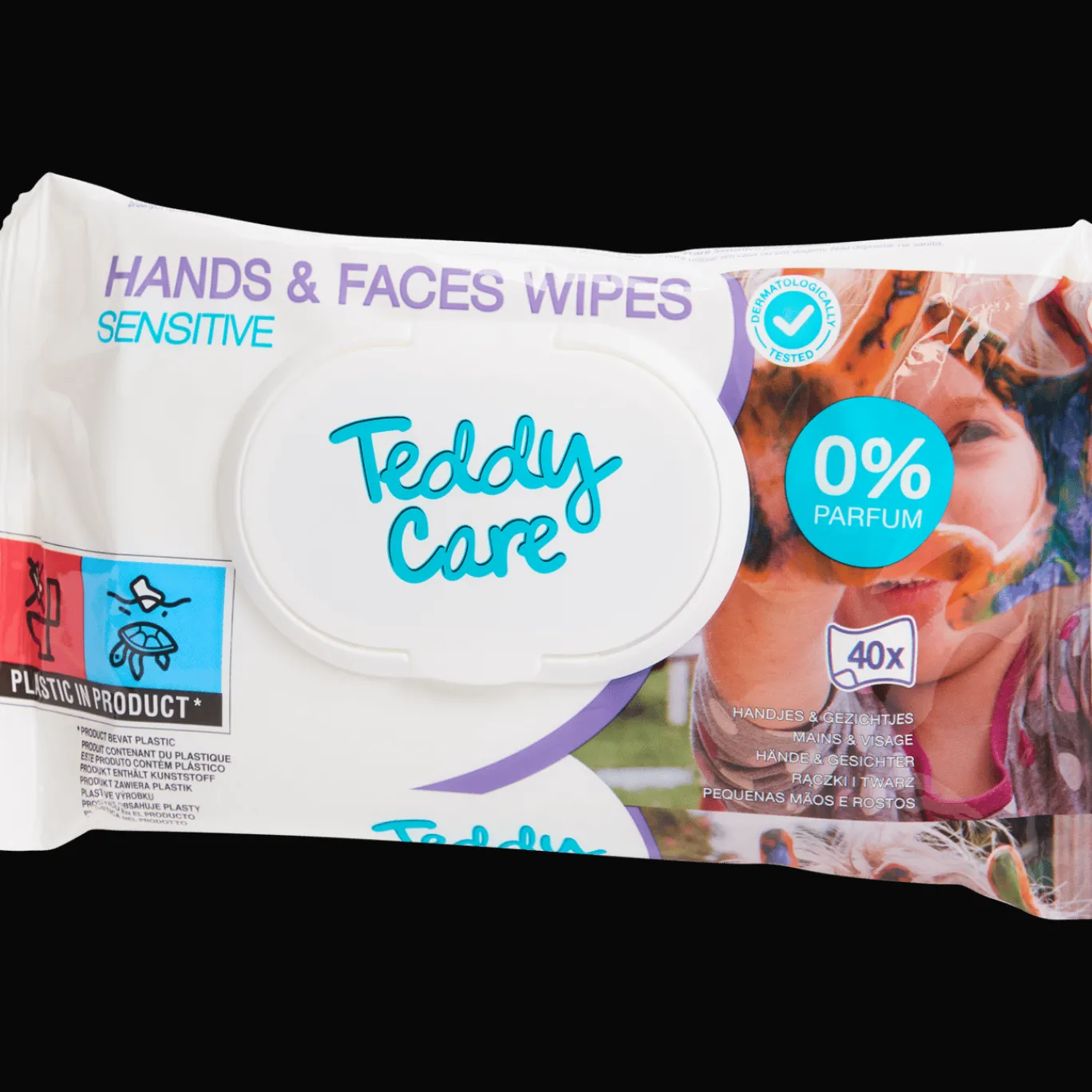 Teddy Care Lichaamsverzorging^hand- en gezichtsdoekjes Sensitive