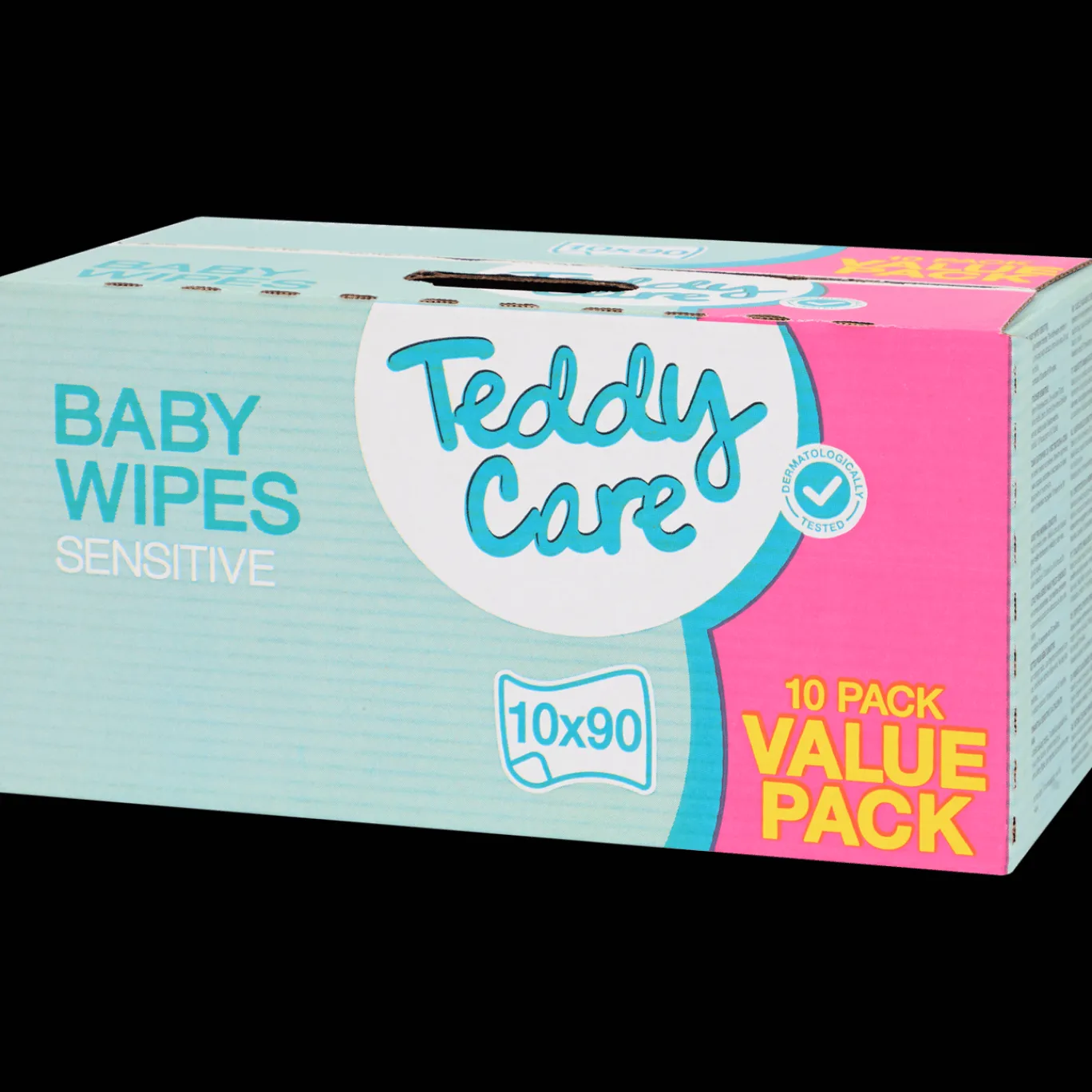 Teddy Care Lichaamsverzorging^voordeelverpakking babydoekjes Sensitive