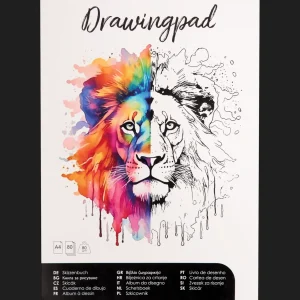 Action Papier & Schriften^Tekenblok voor volwassenen