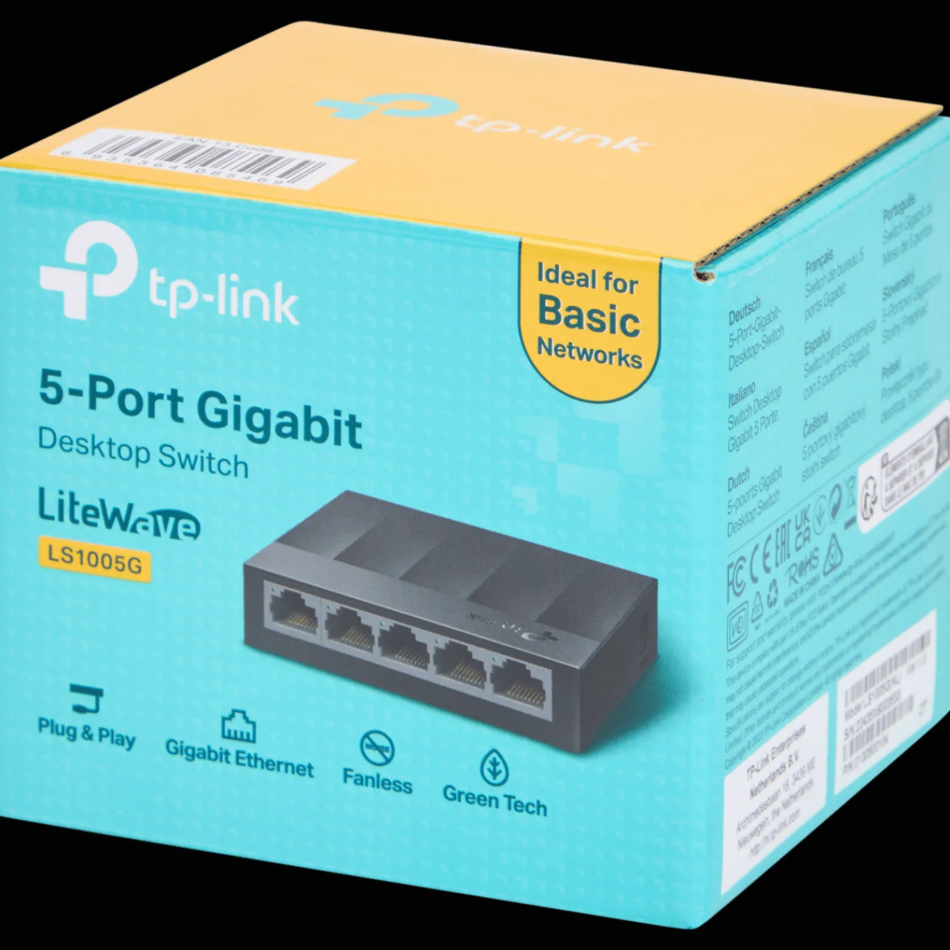 TP-link Multimedia Accessoires^desktop-switch LS1005G