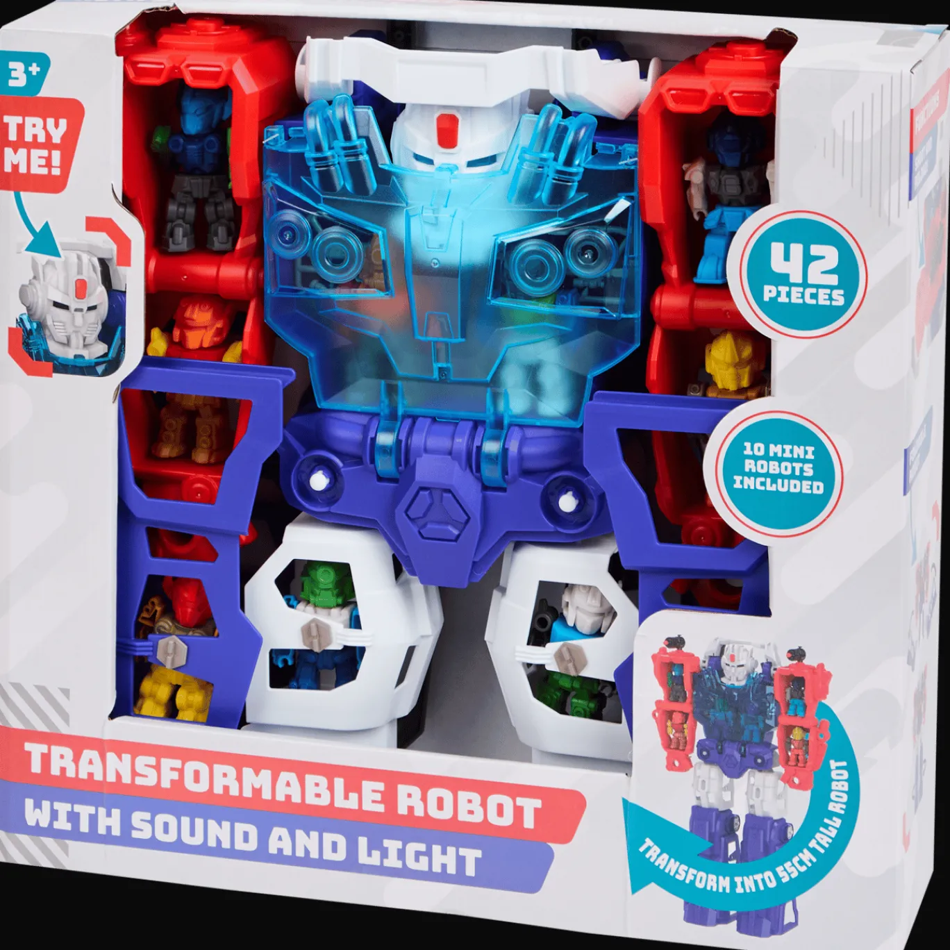 Action Knuffels & Poppen^Transformeerbare robot