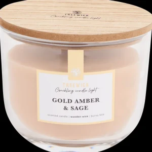 Action Kaarsen^Treewick geurkaars met houtlont