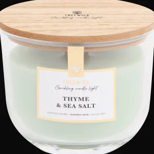 Action Kaarsen^Treewick geurkaars met houtlont